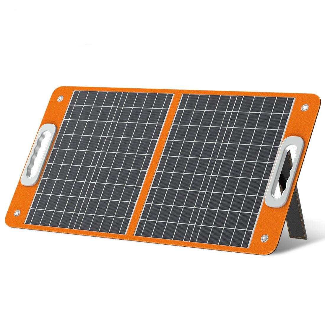 Panel solar plegable para acampar