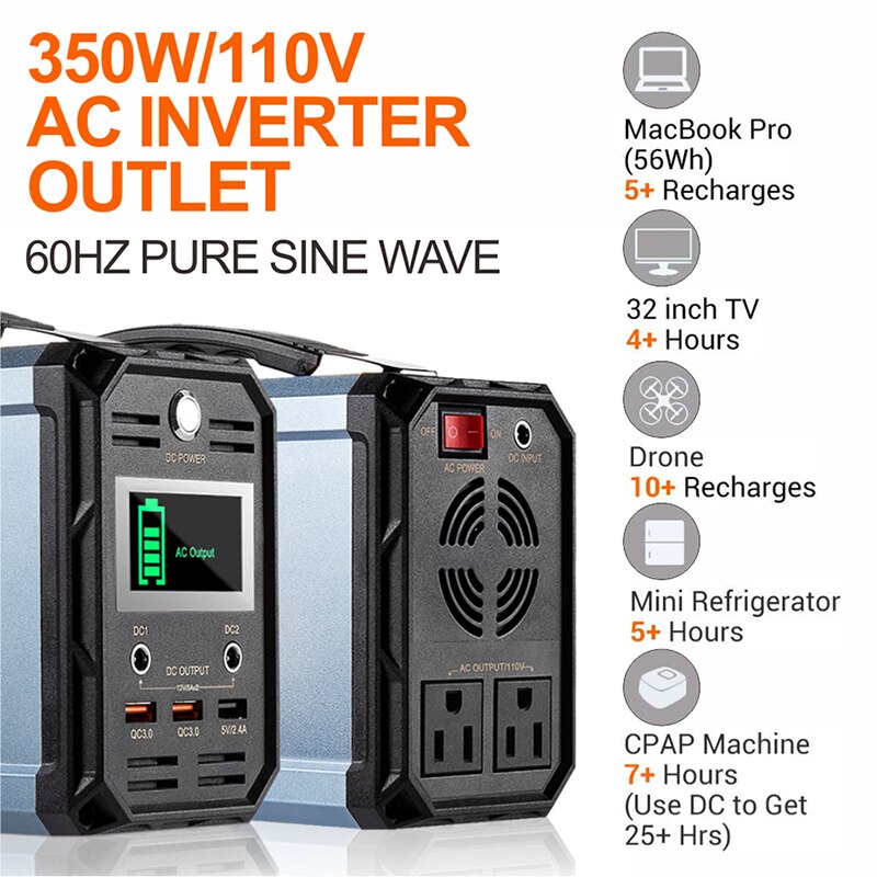 Generador solar de 110V 300W