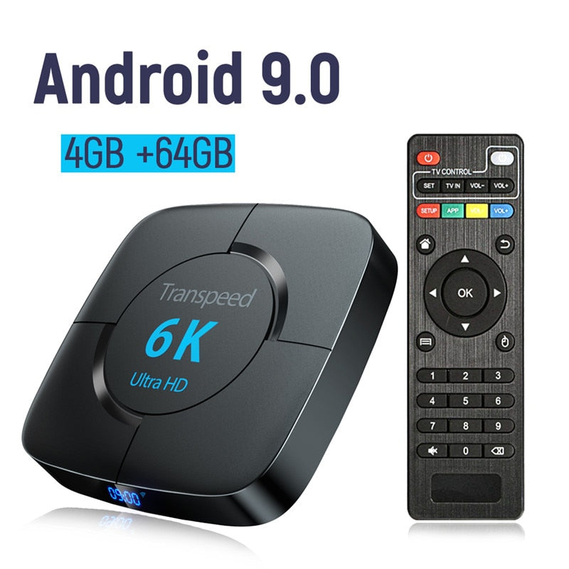 TV Box Asistente de voz de Google Youtube 6K 3D Wifi